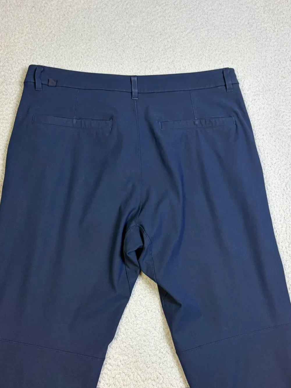 Lululemon Commission Pants Mens 32x30 Blue Performance Chino Stretch Pockets